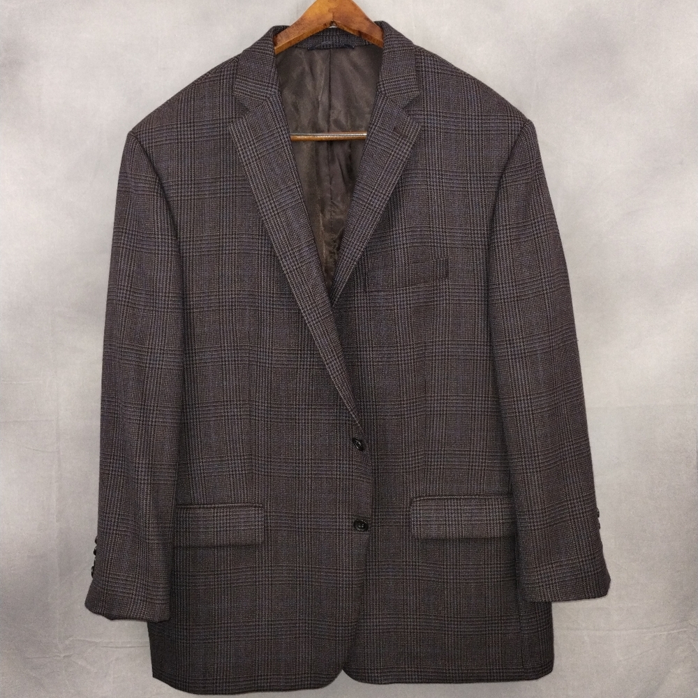 NEW Ralph Lauren Mens Blazer Sport Coat Two Button Tweed Jacket Size 48R Casual